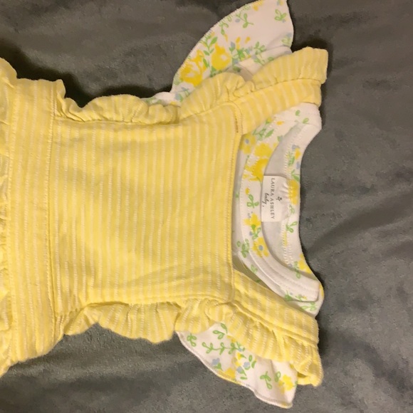 Cat & Jack and Laura Ashley onesie romper - Picture 2 of 9